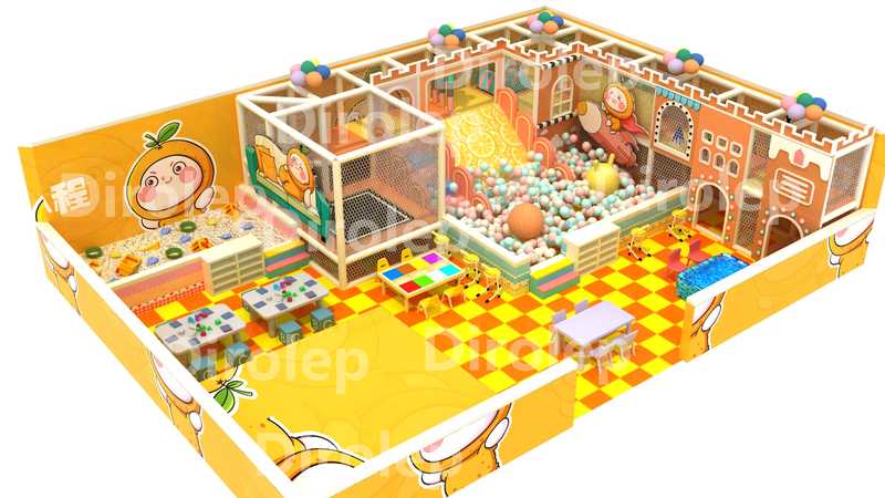 Indoor Children's Park  Equipment Factory